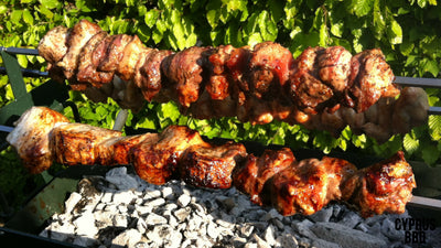 The Original and Authentic Cyprus Rotisserie Charcoal BBQ