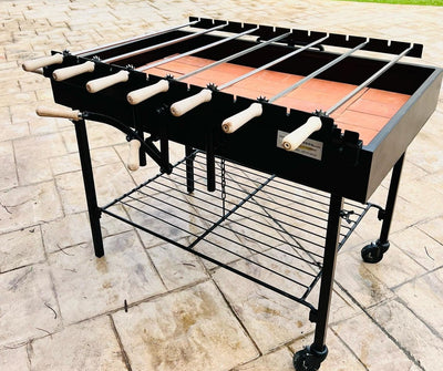 RLX Chain BBQ Cypriot Rotisserie Foukou with Legs and Grill
