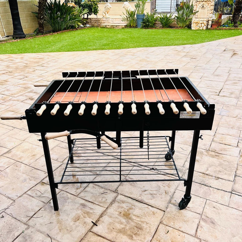 RLX Chain BBQ Cypriot Rotisserie Foukou Charcoal