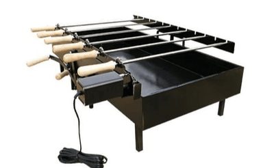 RLX Counter Top Chain BBQ Cypriot Charcoal Rotisserie