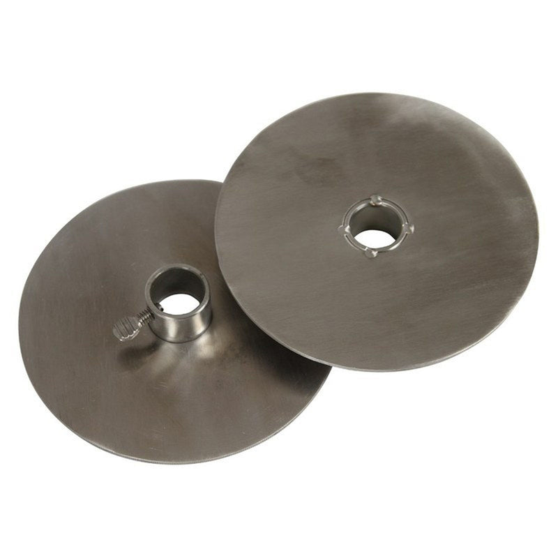 Gyros Yeros Disc Plates (Set of 2) Stainless Steel 2