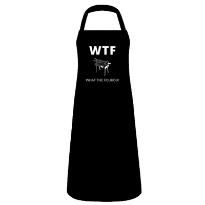 BBQ Apron - WTF What The Foukou-Cyprus BBQ