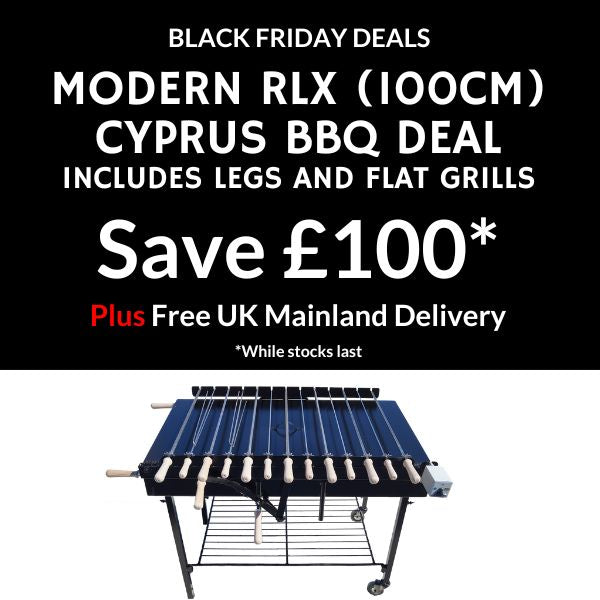 Black Friday BBQ Deal - Modern RLX Chain BBQ Cypriot Rotisserie (100cm)