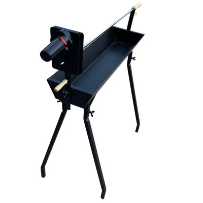 Single Souvla Rotisserie Charcoal Cypriot BBQ with Gyros Plates