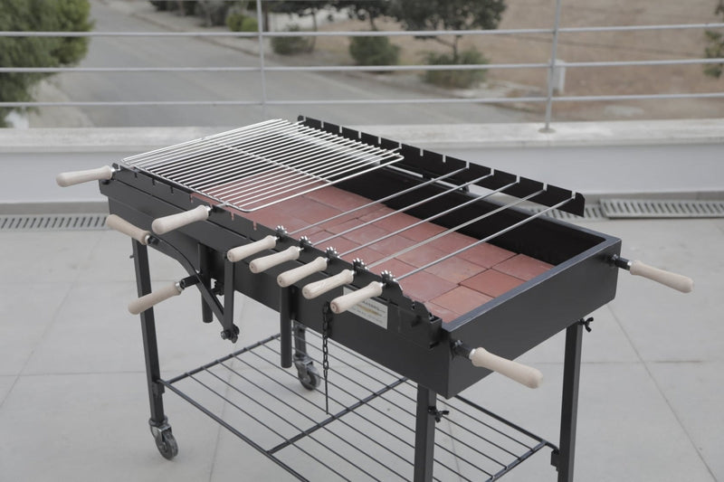 RLX Chain BBQ Rotisserie Foukou Charcoal