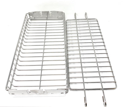 Rotating Stainless Steel Rotisserie BBQ Basket-Cyprus BBQ