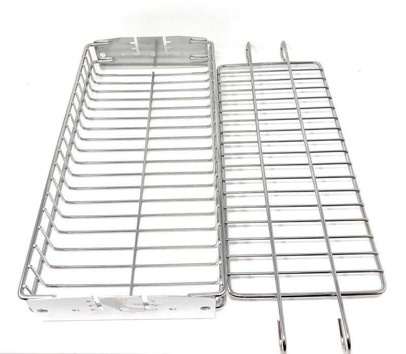 Grill - Grill - Rotating Stainless Steel Rotisserie BBQ Basket