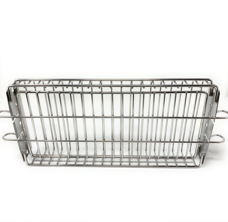 Rotating Stainless Steel Rotisserie BBQ Basket-Cyprus BBQ