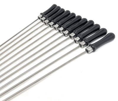 Set of Souvlaki Skewers with black handles