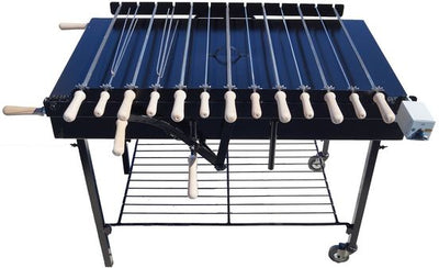 RLX Chain BBQ Greek Cypriot Rotisserie Foukou Charcoal