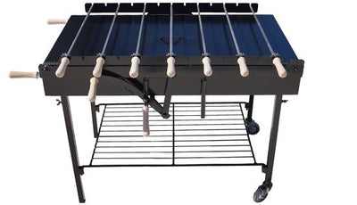 RLX Chain BBQ Greek Cypriot Rotisserie Foukou Charcoal