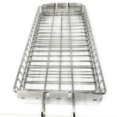 Rotating Stainless Steel Rotisserie BBQ Basket-Cyprus BBQ