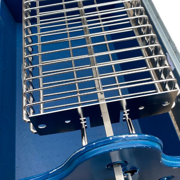 Rotating Stainless Steel Rotisserie BBQ Basket-Cyprus BBQ