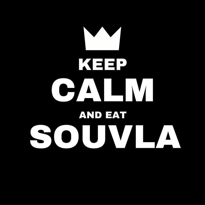 BBQ Apron - Keep Calm and Eat Souvla-Cyprus BBQ