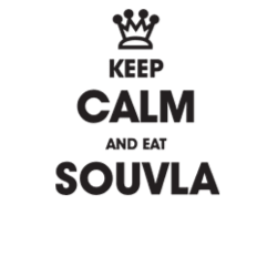 BBQ Apron - Keep Calm and Eat Souvla-Cyprus BBQ