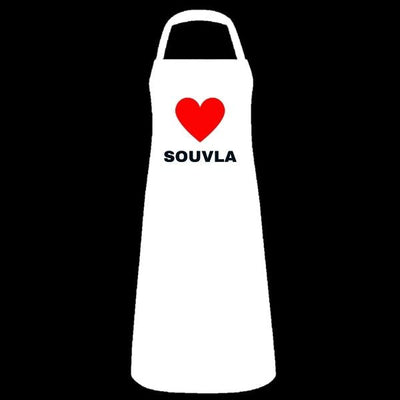BBQ Apron - Love Souvla-Cyprus BBQ