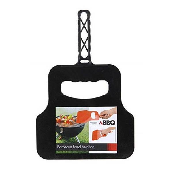 BBQ Hand Held Heat Resistant Fan in Orange, Black or Red-Cyprus BBQ