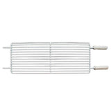 Stainless Steel Grill Wooden Handles for the Modern Large Black BBQ