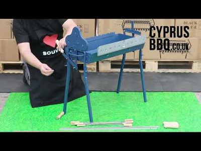 Greek Cypriot Rotisserie 'Cyprus BBQ' Unboxing Tutorial and Setup Instructions