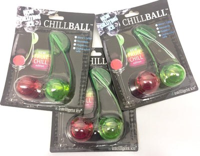 Chillball Reusable Non Melting Wine and drinks Coolers - Pack of 3-Cyprus BBQ