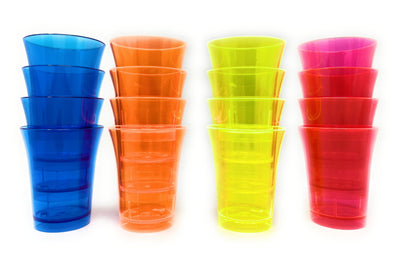 Multicoloured Neon Shot Glasses-Cyprus BBQ