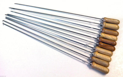 Skewer - Souvlaki Kebab Skewers for the Blue Cypriot BBQ - 11pack-Cyprus BBQ